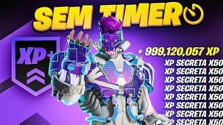 *SEM TIMER* VERDADEIRO MELHOR MAPA de XP INFINITO no FORTNITE TEMPORADA 3! (BUG INSANO de XP AFK)