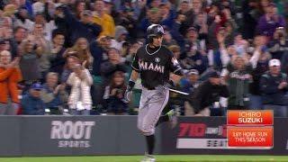 MIA@SEA: Ichiro gets roaring ovation after solo homer