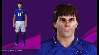 Gianfranco Zola PES 2021 and PES 2020 [PS4] face