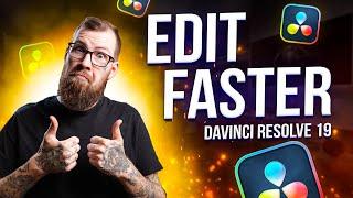 How To Edit FASTER With The NEW Transcribe Tool In DaVinci Resolve 19!