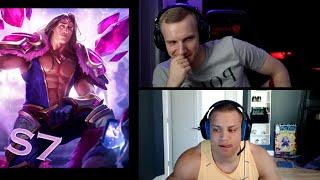 JANKOS REACTS TO TARIC'S JAPANESE VOICE | TYLER1'S INSANE OUTPLAY ON PYKE | SANCHOVIES | LOL MOMENTS