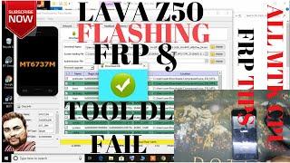 lava z50 flashing, FRP, tool dll image fail, and all MTK cpu FRP tips