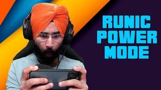 BGMI LIVE  RUNIC POWER MODE OP  | PUBG LIVE