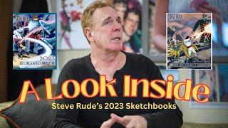 Comic Book Legend Steve Rude's Sketchbooks & Latest Art Book