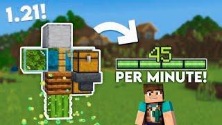 Minecraft NEW XP Farm in Bedrock Edition 1.21 -Full tutorial