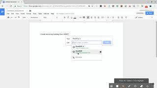 Google Docs Support: How To Add A Link In Your Google Docs