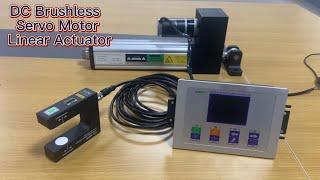 DC brushless Servo Motor linear electric Actuator with EPC-A18 controller