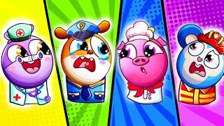 Finger Family Jobs Song Police, Doctors, Fire Fighters  + More Top Kid Songs by DooDoo & Friend
