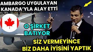 Selçuk Bayraktar Ambargo Uygulayan Kanada'yı Pişman Etti! BATACAKSINIZ!