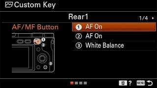 Sony a6400 Back Button Focus Setup Guide