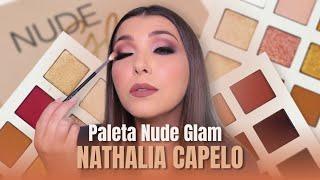 Maquiagem com a Paleta NUDE GLAM | Vale a pena?!