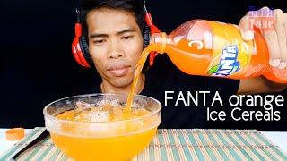 ASMR Drinking Fanta Orange Ice Cereals ~ EXTREME CRUNCHY | EP.149 I BoonTube