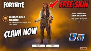 Here's HOW You Can Get The Jack Sparrow Skin For FREE (Chapter 5 Season 3)