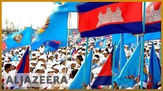  Cambodia's banned opposition party calls election a 'sham' | Al Jazeera English