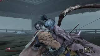 Sekiro: Гэнитиро Асина,  как правильно победить.  Полный бой. Как отражать молнии.