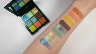 Huda Beauty Wild Obsessions Python Palette Swatches