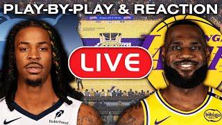 Los Angeles Lakers vs Memphis Grizzlies LIVE Play-By-Play & Reaction