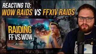 World of Warcraft VS Final Fantasy XIV - Reacting to FFXIV vs WoW Raids by Quazii