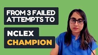 NCLEX Success Story : 3 failed attempts to NCLEX-RN Champion | NGN 2023