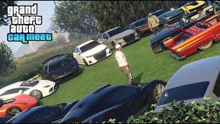 GTA 5 ONLINE CLEAN CAR MEET PS5 ANYONE CAN JOIN!