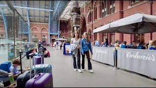 London St. Pancras International Train Station Virtual Walking Tour