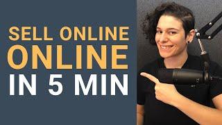 5 Minute #eCommerce Challenge! Create an Online Store FAST!