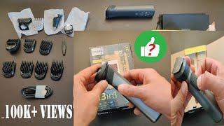 Philips Trimmer unboxing| 7000 series| Philips MG7920/65| Philips 13 in 1| @techreact24x7