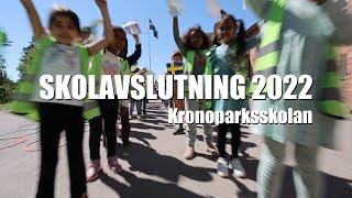 Kronoparksskolans skolavslutning 2022