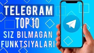 TELEGRAMNING Siz Bilmagan TOP 10 SIRLARI   1 QISM