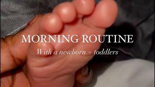 MY REALISTIC MORNING WITH A NEWBORN + pumping