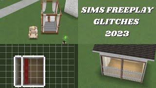 Sims FreePlay GLITCHES 2023 | Diagonal, Fence porch, Duplication Glitch