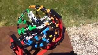 Lego technic morphing sphere