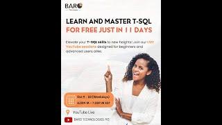 Learn and Master TSQL with BARO I in Amharic