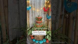 Balcony corner #shorts #diyideas #diygarden #balconymakeover