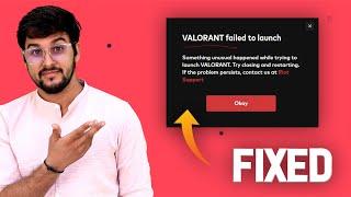 Fix Valorant Not Responding On Launch | Couldn't Start Solution (2023 Working Method)