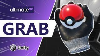 ¿Cómo agarrar y manipular objetos en realidad virtual? – Ultimate XR Unity 2022