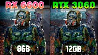 RX 6600 vs RTX 3060 12GB : 11 Games Tested | 2024 Performance Comparison