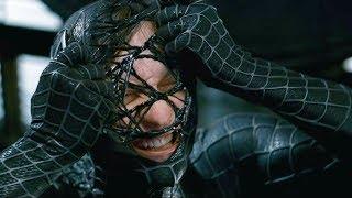 Человек паук избавляется от венома - "Человек-паук 3: Враг в отражении" отрывок из фильма