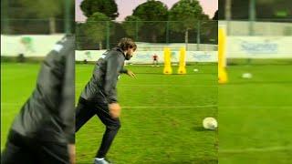 Andrea Pirlo Free Kick Goal in Karagümrük training