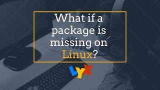 How to install a missing package for Latex on Linux ?