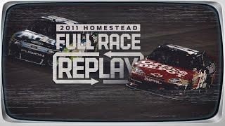Classic NASCAR Full Race Replay: Tony Stewart wins 2011 championship at Homestead-Miami