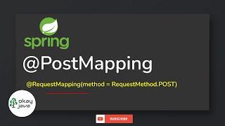 postmapping annotation | post mapping | postmapping annotation | spring post mapping  | okay java