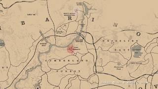 Red Dead Redemption 2 : High Stakes Treasure 3 (and final) Location