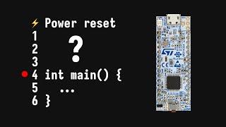 How a Microcontroller starts