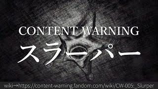 30秒でわかるContent Warning「スラーパー」