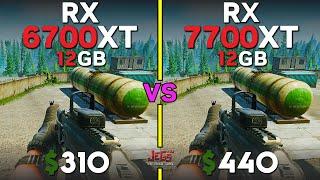 RX 6700 XT vs RX 7700 XT | R7 7800X3D | Tested in 15 games