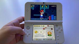 Super Mario Bros 2 Gold Edition (1) | The New Nintendo 3DSXL handheld gameplay