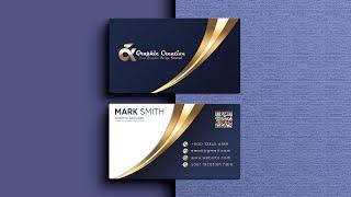 How to Create Business Card in Adobe Photoshop || Photoshop Tutorial