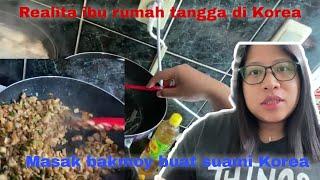 Ibu rumah tangga di Korea dan masak bakmoy buat suami Korea