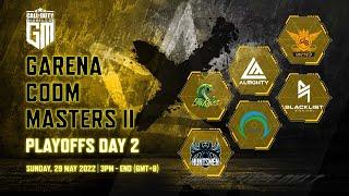 CODM Garena Master II - Playoffs Day 2 - Garena Call of Duty Mobile